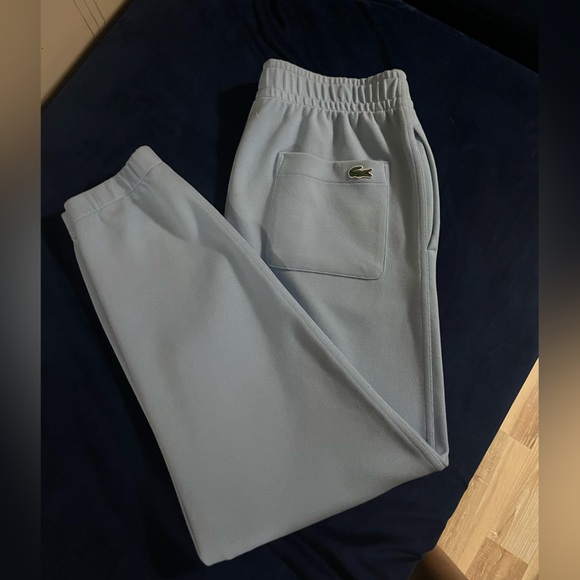 blue jogging for women, lacoste jogging, new, never worn, light blue joggings - Picture 3 of 4